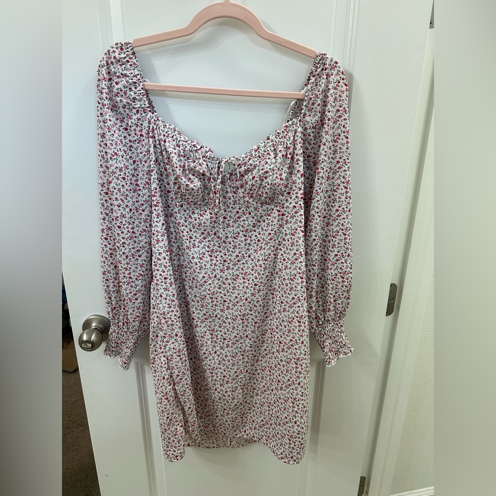 Cottage Core flower print dress